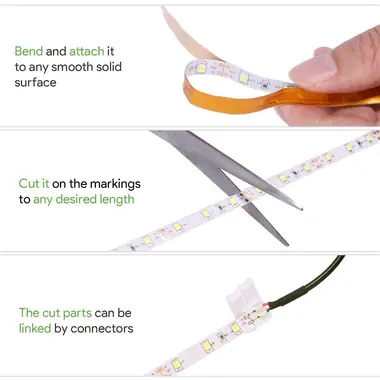 12/24V COB 252P LED Strip light view 4
