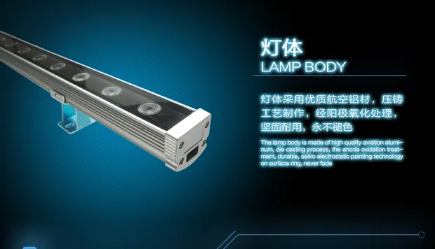 CE ROHS LED wall washer detail 4