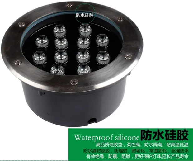 CE ROHS 3W LED underground lamp detail 5