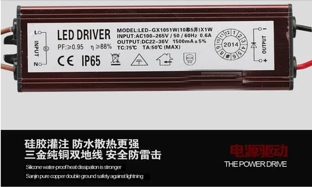 CE ROHS LED wall washer detail 7