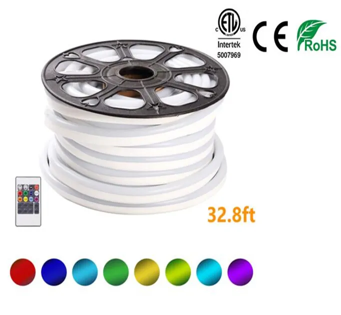 ETL CE 8*16mm Mini RGB Flexible LED neon light