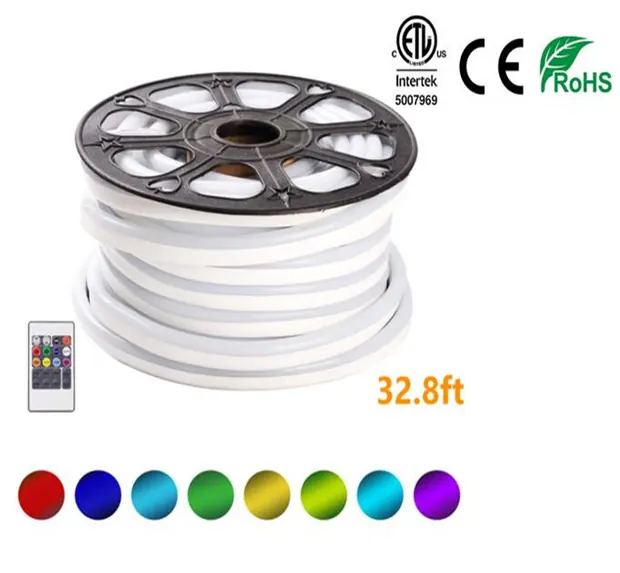 ETL CE 8*16mm Mini RGB Flexible LED neon light