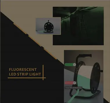 Fluorescent LED strip Lights view 3