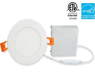 ETL 4 inch Round LED panel light view 1