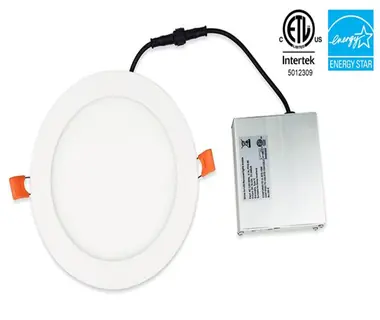 ETL 6 inch Round LED panel light view 1