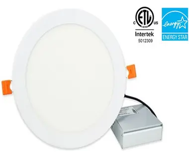 ETL 8 inch Round LED panel light view 1