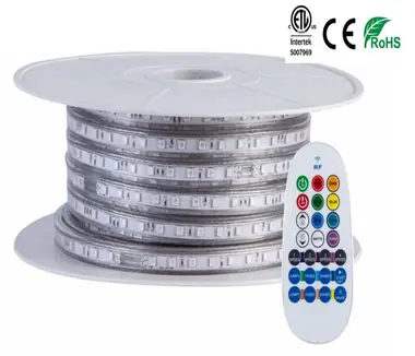 ETL CE 5050SMD 60P RGB LED Strip light view 1