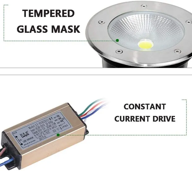 CE ROHS 20W LED underground lamp detail 2
