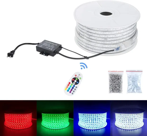 ETL CE 5050SMD 60P RGB LED Strip light detail 1