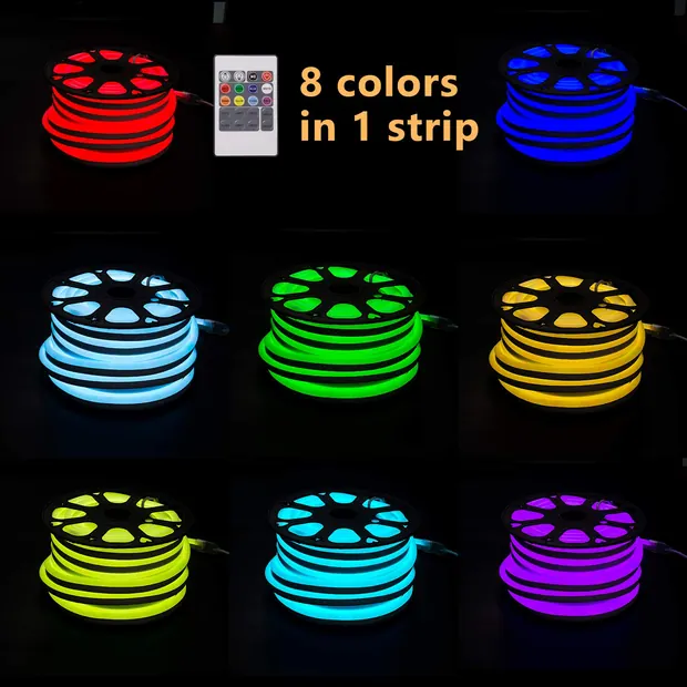 ETL CE 8*16mm Mini RGB Flexible LED neon light detail 2