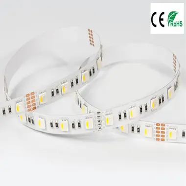 12V 4 in one 60P RGBW or RGBWW LED Strip light view 1