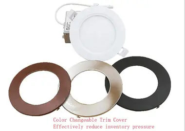 ETL 6 inch Round LED panel light view 3