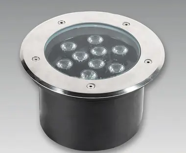 CE ROHS 9W LED underground lamp view 1