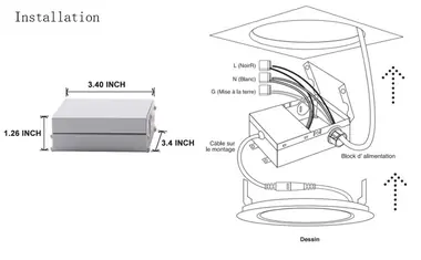 ETL 6 inch Round LED panel light view 5