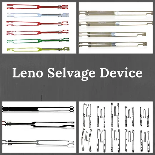 Leno Selvage Device for weaving looms