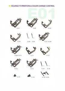Weft End Gripper, weft end Gripper Foot for sulzer looms