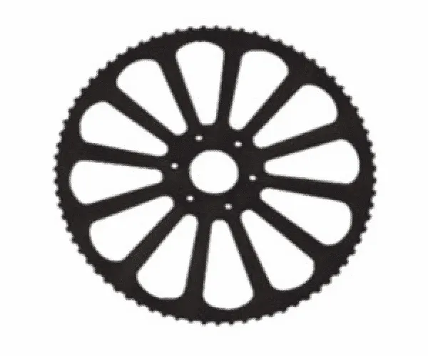 KT566 rapier wheel 87 teeth, OD308.3, hole 50