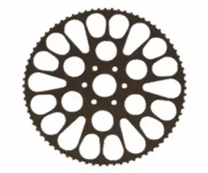 GTM RAPER WHEEL 75 teeth, OD 306, hole 45