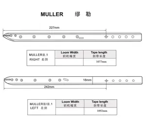 MULLER III.1 RIGHT LEFT RAPIER TAPE