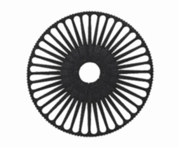 P1001 RAPIER WHEEL 2548096, 136 teeth, OD361, Hole 60