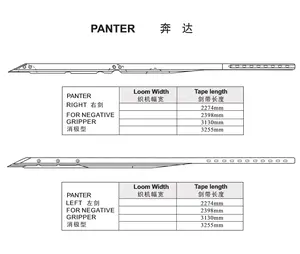 PANTER RIGHT LEFT FOR NEGATIVE GRIPPER RAPIER TAPE