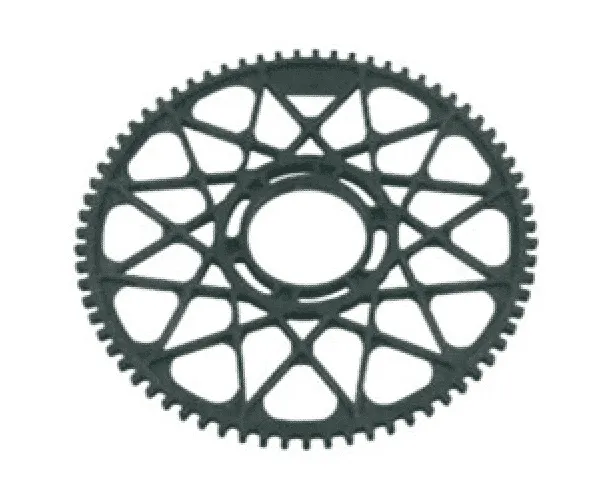 ST880 RAPIER WHEEL, 71 teeth, OD 257, Hole 65