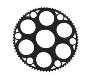 TP500 RAPIER WHEEL 70 teeth, OD 247.8, Hole 72