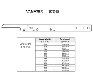 VAMATEX LEONARDO LEFT RAPIER TAPE