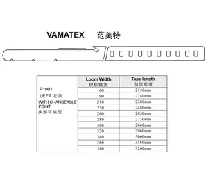VAMATEX P1001 LEFT WITH CHANGEABLE POINT RAPIER TAPE