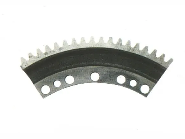 Fan-shaped gear