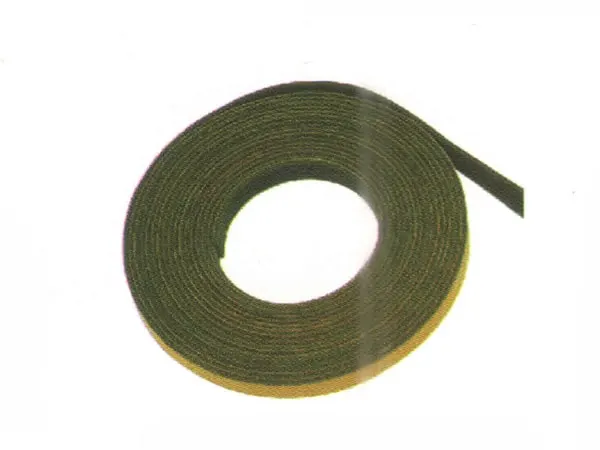 Green flannelette, 15cm