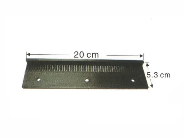 Steel slice fixed groove plate,T0140006