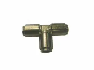 Three way oil connector