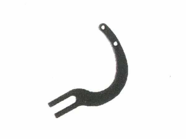 Arc fork plate