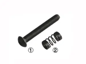 STEEL SCREW AND SPRING, HLP050350050, PMP55384, SULZER G6300