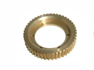 COPPER WORM WHEEL FOR WEFT DENSITY BOX, PNT48545, FAST, 新龙
