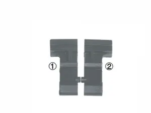 CLIP BLOCK FOR HEALD FRAME