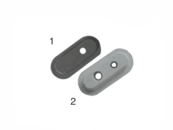 Rubber stopper for electromagnet, F197.834.03