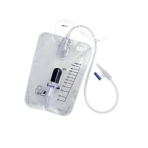 24-Hour 1000ml Leg Bag with Stepping Sampling Port supplied by Shanghai Nineluck