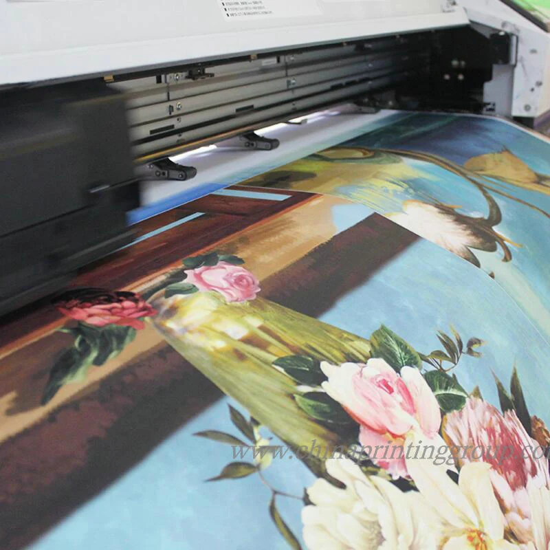 Large custom polyester fabric banner printed in full colour