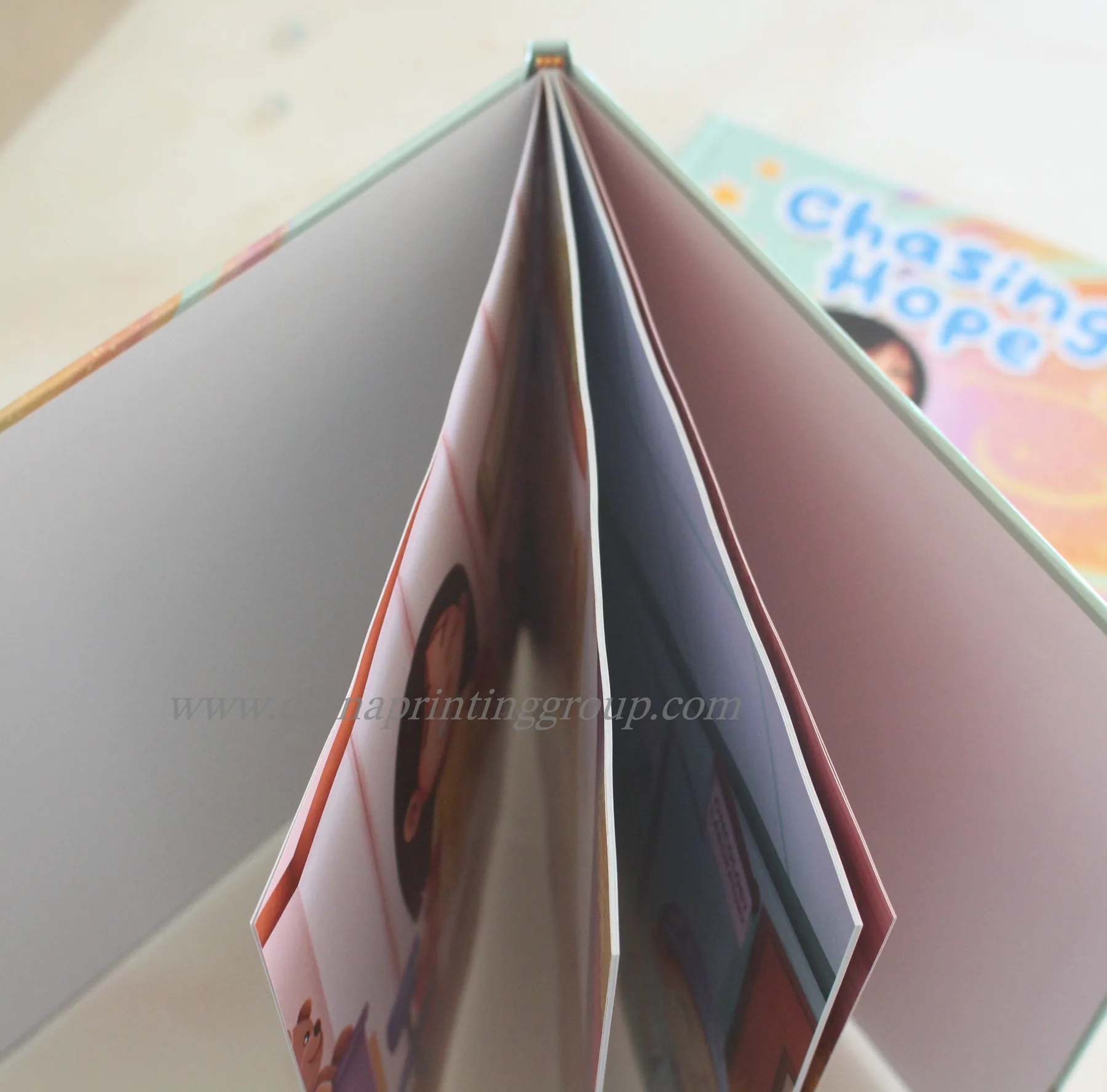 Set of custom kids board books with printed covers