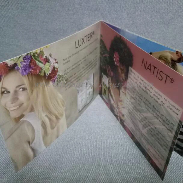 Colour brochure printed on laminated art paper
