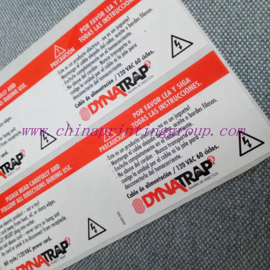 Rolls of bulk custom stickers packed for shipment