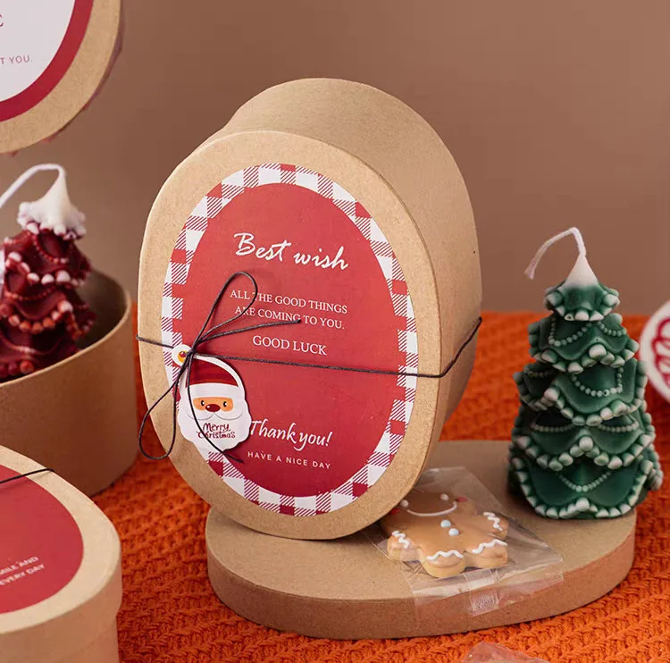 Oval shape cardboard tube deodorant packaging with push up base