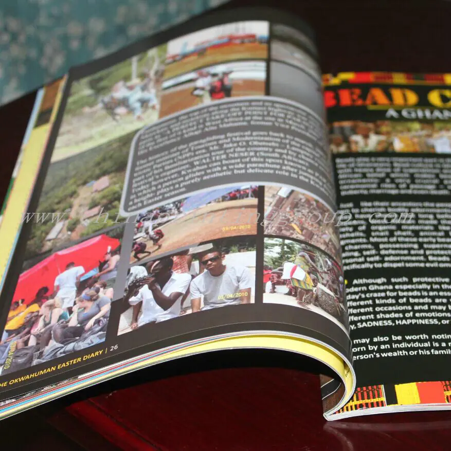 Finished magazines packed for wholesale distribution