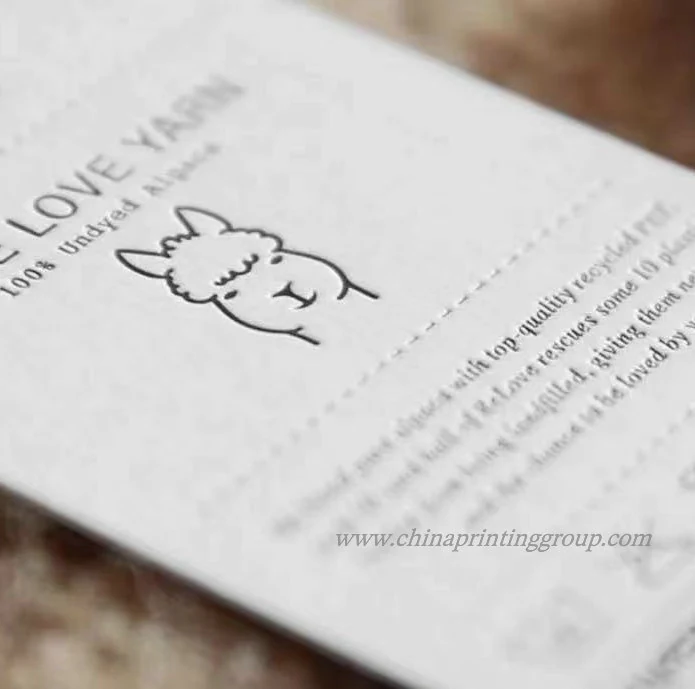 Custom die cut invitation card in A6 format with decorative border