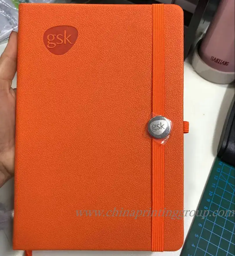 Custom notebooks in A4 A5 and A6 sizes shown together