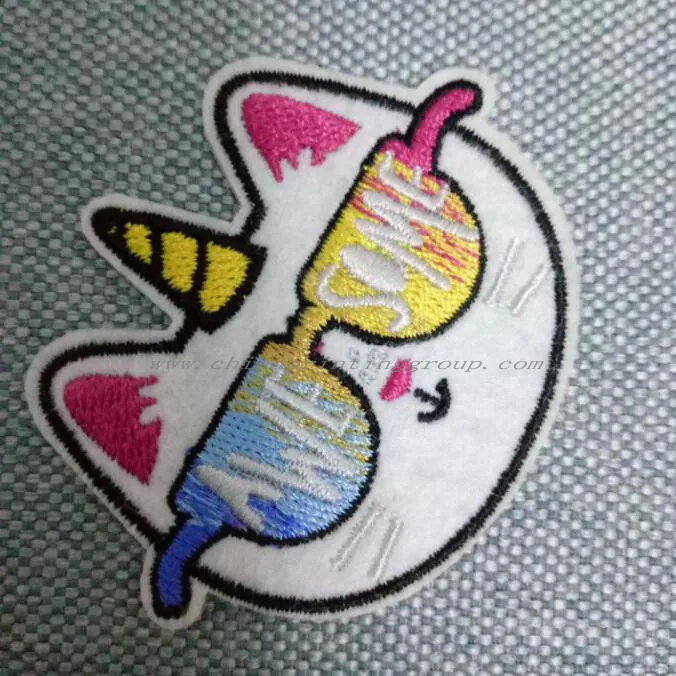 Stack of custom sew in clothing labels ready for dispatch