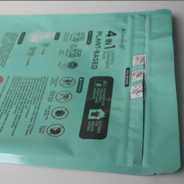 Coffee bags in several capacities lined up together