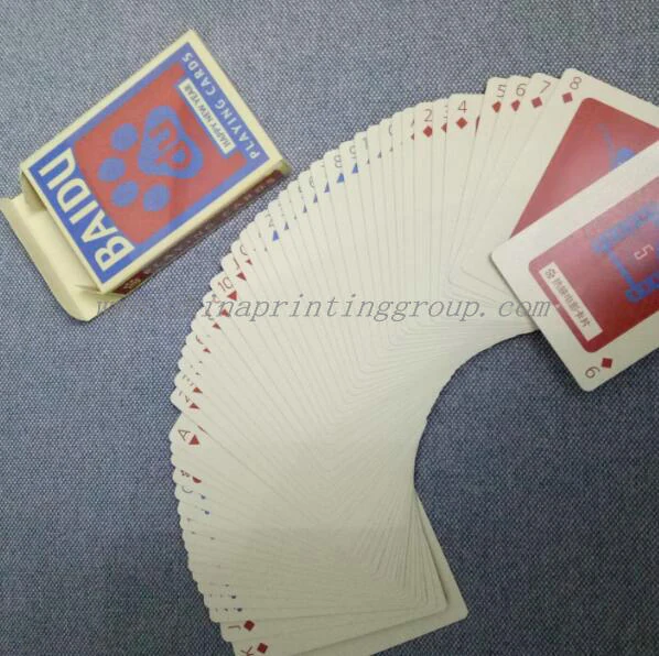 Wholesale custom logo design gaming playing cards